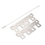 Support de rchaud a alcool en acier inoxydable, support crois pour randonne pique - nique, etagre ...