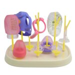 Support de schage de biberons pour bb, facile a nettoyer, protection de l'eau, egouttoir
