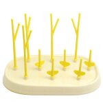 Support de schage de biberons en plastique, support de schage de biberons, de nettoyage, egouttoir ...