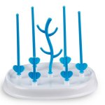 Support de s�che biberon utile pour b�b�, simple, en forme d'arbre, pour le nettoyage et le s�chage, ...