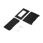 Support de toit dcoratif 1:10 rc, 3 pices, chenille pour traxxas trx4 defender plaque antidrapante, ...