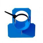 Supports de tuyaux de piscine anti - perforation, cabine 3d anti - dchirure, tuyaux bleus pour supports ...