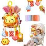 Suspension pour poussette montessori jouet b�b� 12 en 1, �ducatif sensoriel, d�s 6 mois, coloris multicolore ...