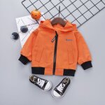 Sweat - shirt a capuche avec fermeture eclair pour bb garon, vtement d'extrieur dcontract avec ...