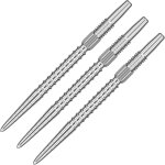 Swiss point dart points, chrono (3 packs de pointes) 26mm / 30mm / 35mm / 40mm - or / argent / noirchanger ...