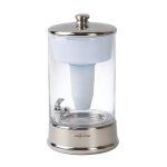Systme de filtration d'eau en verre 9l, avec indicateur de qualit d'eau gratuit, sans bpa, et certifi ...
