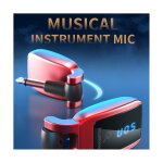 Systme de guitare sans fil emetteur - rcepteur de guitare rechargeable ensemble guitare electrique ...