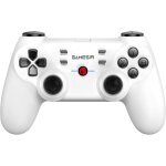 T3s manette pc sans fil, 2. 4g manette sans fil contrleur de jeu joystick, turbo et dual vibration et ...