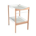 Table a langer avec 2 plateaux margot hybride blanc - combelle Table a langer avec 2 plateaux margot hybride blanc - combelle