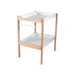 Table a langer bois alice hybride blanc - combelle