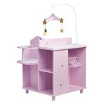 Table � langer poupon poup�e twinkle stars princess rangement bois jeu td - 0203ap