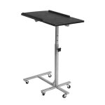 Table de lit amalthea - structure en metal - hauteur et inclinaison reglables - coloris noir et argent ... Table de lit amalthea - structure en metal - hauteur et inclinaison reglables - coloris noir et argent ...