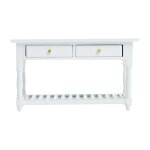 Table de maison de poup�e avec tiroir, meubles de maison de poup�e, jouets de jeu pour enfants