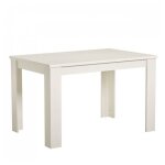 Table manger 120x80 cm blanc 6 places extensible Table manger 120x80 cm blanc 6 places extensible