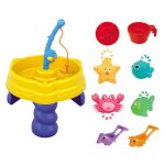 Table de plage pour enfants, 1 ensemble, jouets de sable et d'eau, ensemble de bac a sable de jardin ...