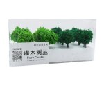 Table de sable, 1 bo�te, mod�le d'arbustes et de fleurs, simulation de paysage militaire, bricolage, ...