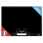 Tableau ardoise reversible chat - 41 x 30 Tableau ardoise reversible chat - 41 x 30