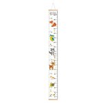 Tableau de croissance mural en toile pour enfants, rgle de mesure de la hauteur pour la dcoration de ...