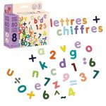 Tableau magnets bois 80 lettres minuscules et chiffres Tableau magnets bois 80 lettres minuscules et chiffres