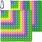 Tableau mnmotechnique en silicone 12 * 12&12 + 12 pour les enfants, pop it fidget toys, pop fidget it ...