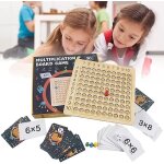Tableau de multiplication mathématique en bois, jeu de société dâ¿apprentissage et de multiplication ... Tableau de multiplication mathématique en bois, jeu de société dâ¿apprentissage et de multiplication ...