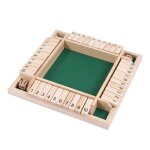 Tableau num�rique en bois vert, jouet educatif pour enfants, tableau num�rique en bois de 1 a 10 avec ...