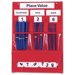 Tableau a poches de valeurs de place et de calcul de learning resources Tableau a poches de valeurs de place et de calcul de learning resources