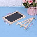 Tableau table en bois tableau double face tableau d'affichage enfants enfants jouet qxnf