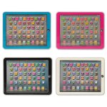 Tablette d'apprentissage de l'anglais pour enfants, tablette avec musique et lumire, simulation d'ordinateur ...