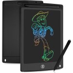 Tablette d'écriture 8, 5 pouces lcd colorée(noir), planche a dessin de 8, 5 pouces graphique serrure ... Tablette d'écriture 8, 5 pouces lcd colorée(noir), planche a dessin de 8, 5 pouces graphique serrure ...