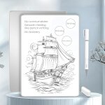 Tablette d'ecriture magntique a4 / a5, tableau blanc portable avec stylo et effaceur (a4)[ard915464] ...