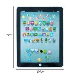 Tablette de simulation pour enfants, apprentissage de l'anglais, ordinateur portable, ecran tactile, ...