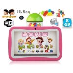 Tablette tactile enfant yokid 7 pouces educative android 4. 1 rose 8 go