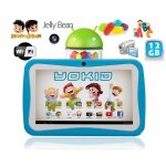 Tablette tactile enfant yokid educative 7 pouces android 4. 1 bleu 12go
