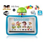 Tablette tactile enfant yokid educative 7 pouces android 4. 1 bleu 8 go