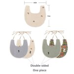 Tablier d&alimentation pour tout - petits, serviette en coton pur avec 2 bandeaux  noeud papillon 066b ...