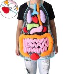 Tablier d'anatomie, sensibilisation aux organes du corps humain, informations educatives, jouet pour ...