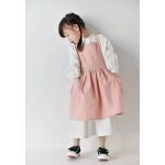 Tablier en coton pour enfants, robe parent - enfant, bb, enfants, cuisson, bricolage, jupe solide, ...