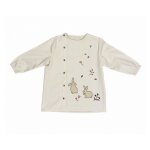 Tablier coton lapin blanc