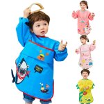 Tablier de dessin anim pour enfants, robe de bb, bavoir de manger, smocks d'art pour enfants, tablier ...