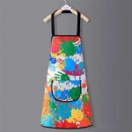 Tablier de peinture impermable pour enfants, bavoir facile a nettoyer, vtements de cuisine, etudiants ...