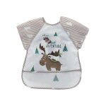 Tablier sans manches pour b�b�, animal mignon, bavoir d'alimentation imperm�able, dessin, produits pour ...