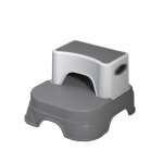 Tabouret 2 en 1 � deux niveaux pour les tout - petits, amovible, id�al pour la salle de bain, les toilettes ...