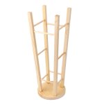 Tabouret haut en bois, chaise de bar, pour poupes dollfie 1 / 3 sd bjd