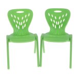 Tabouret en plastique miniature 1:12, chaise paon pour maison de poup�e, autocollants cadeau pour enfants, ...