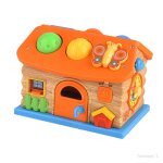 Tachiuwa montessori en bois assemblage de l'�ducation pr�coce blocs de vissage jeu sensory matching box ...