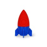 Taille - crayon avec gomme parfum�e myrtille fus�e - rouge