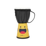 Tambour djemb africain professionnel de 4 pouces tambour a main son instrument de musique a percussion ...