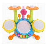 Tambour de jazz pour b�b�, instrument de musique a percussion electronique, jouets educatifs pr�coces ...