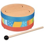 Tambour  languette en bois goki